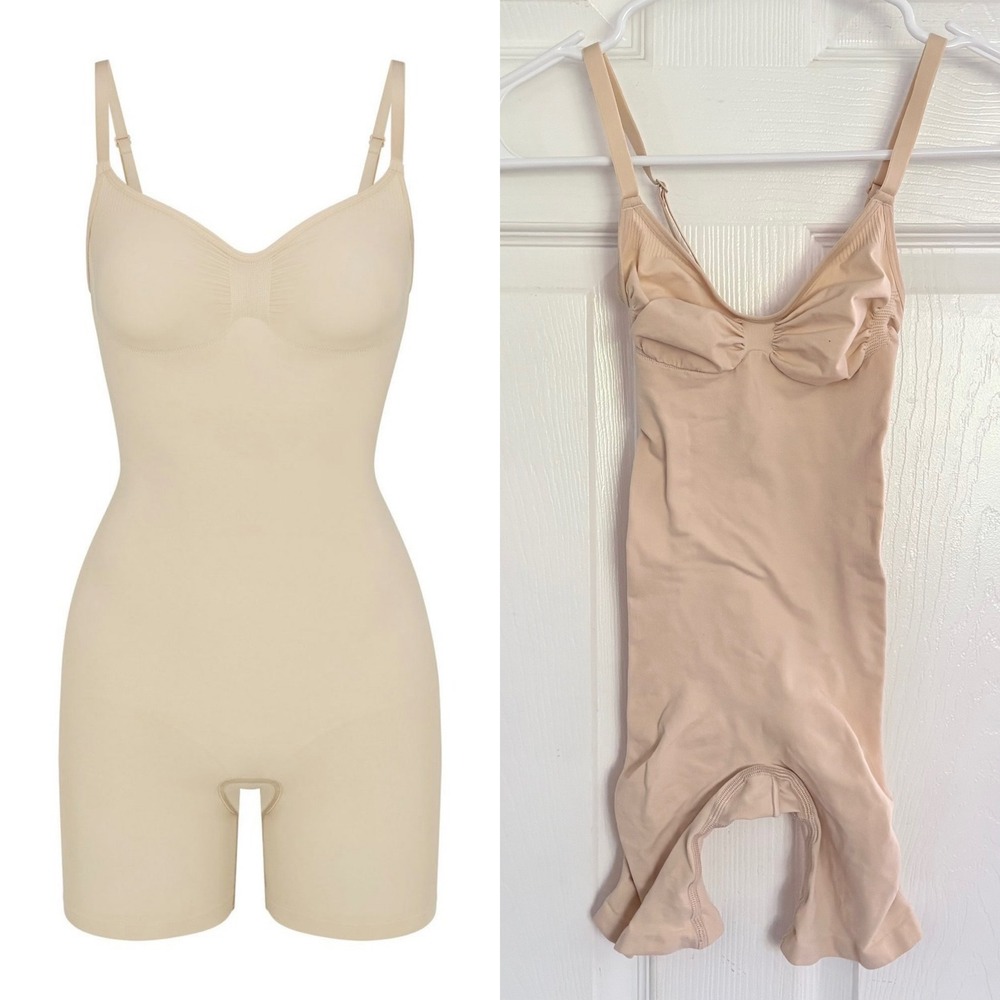 SKIMS Sculpting Full-Body Shapewear in Light Nude